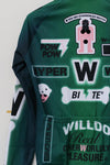 Walter Van BeirendonCK Skeleton Bicycles Riding AW22-23 7004 Green